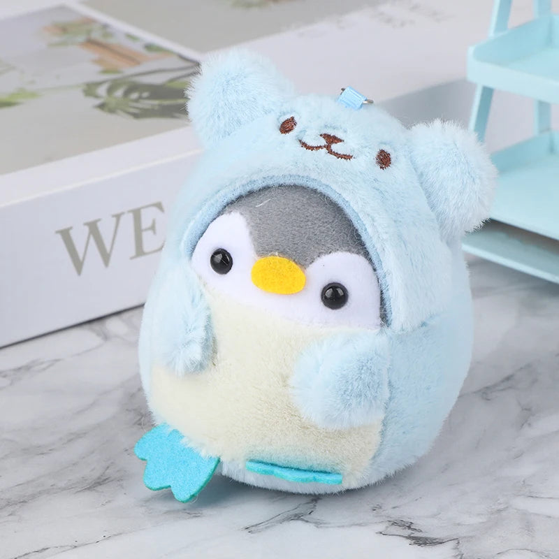 Cute Penguin Plushie Keychain