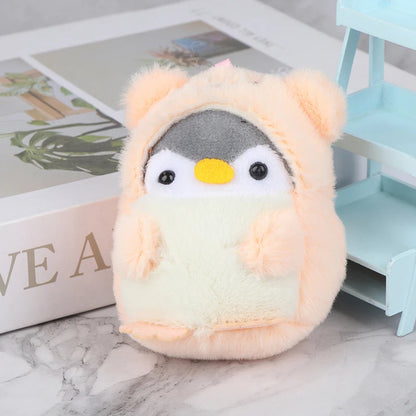 Cute Penguin Plushie Keychain