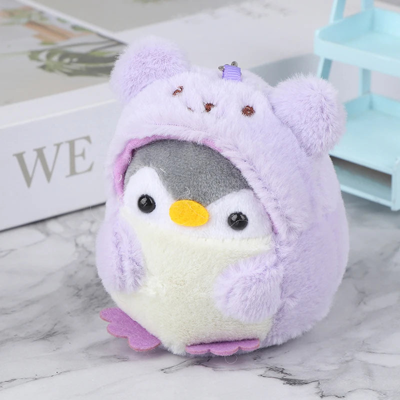 Cute Penguin Plushie Keychain