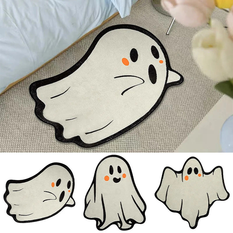 Halloween Rug Cute Ghost