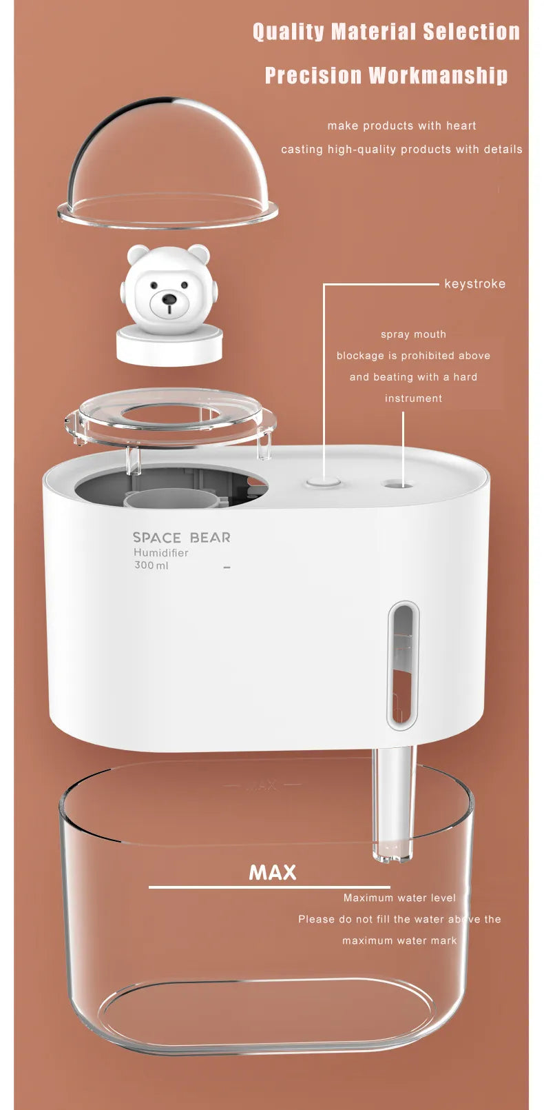 Space Bear Humidifier