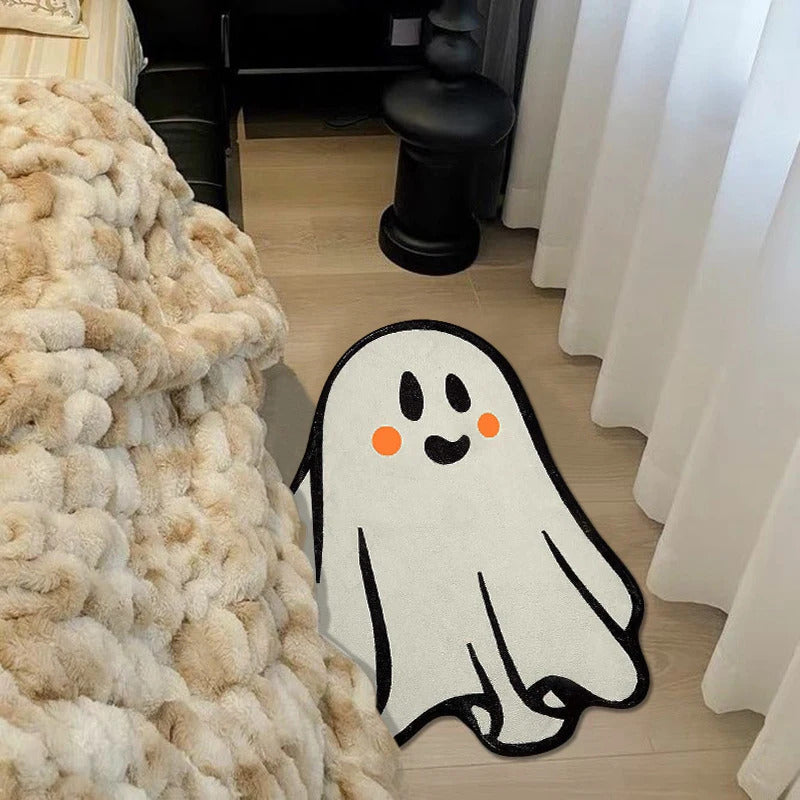 Halloween Rug Cute Ghost