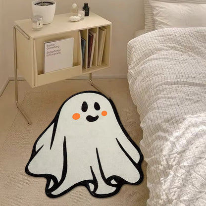 Halloween Rug Cute Ghost