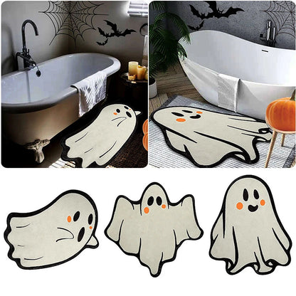 Halloween Rug Cute Ghost