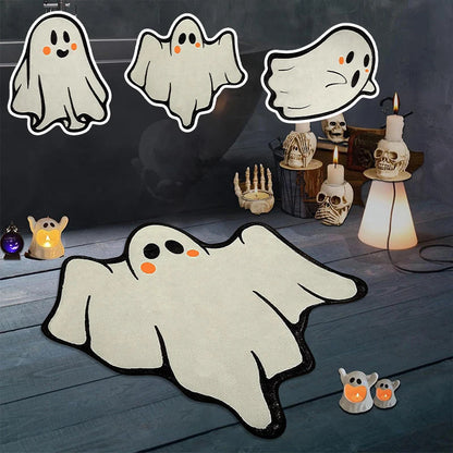 Halloween Rug Cute Ghost