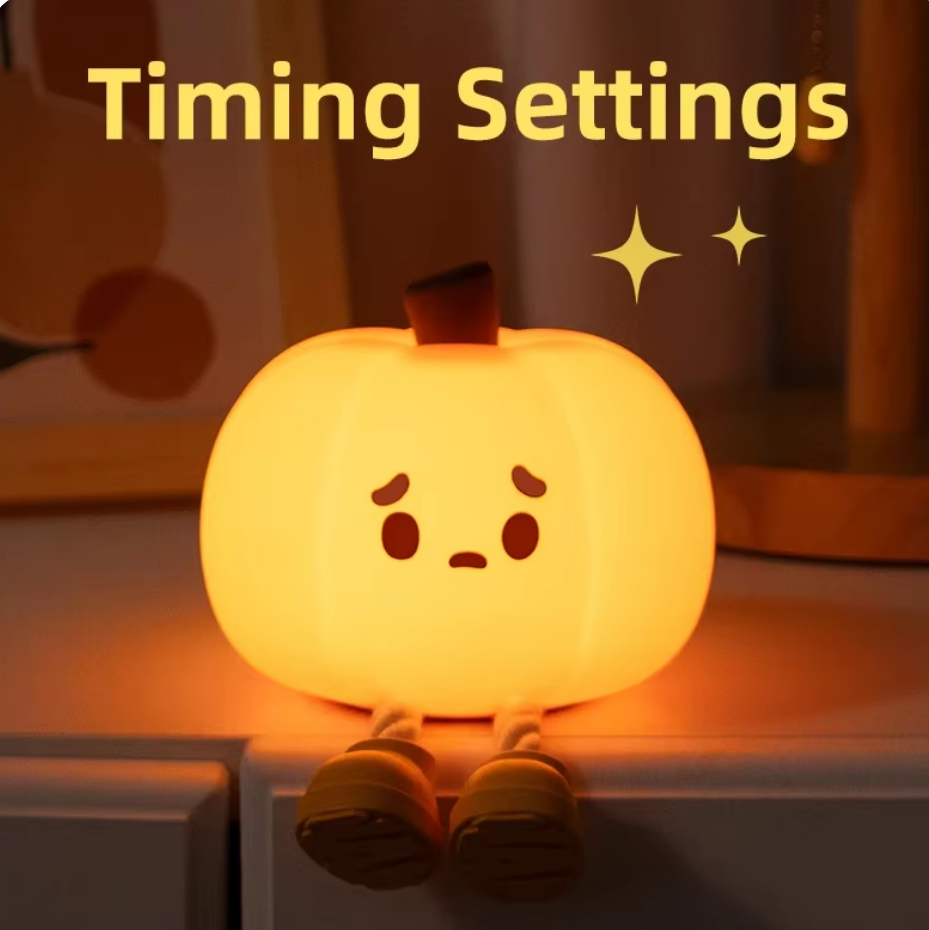 Cute Pumpkin Night Light