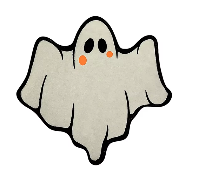 Halloween Rug Cute Ghost