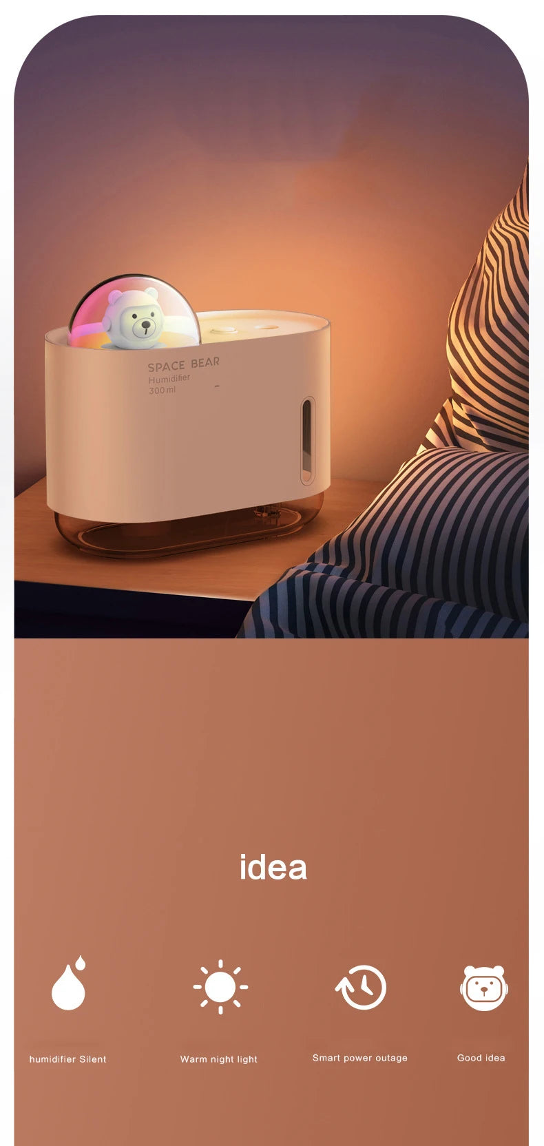 Space Bear Humidifier